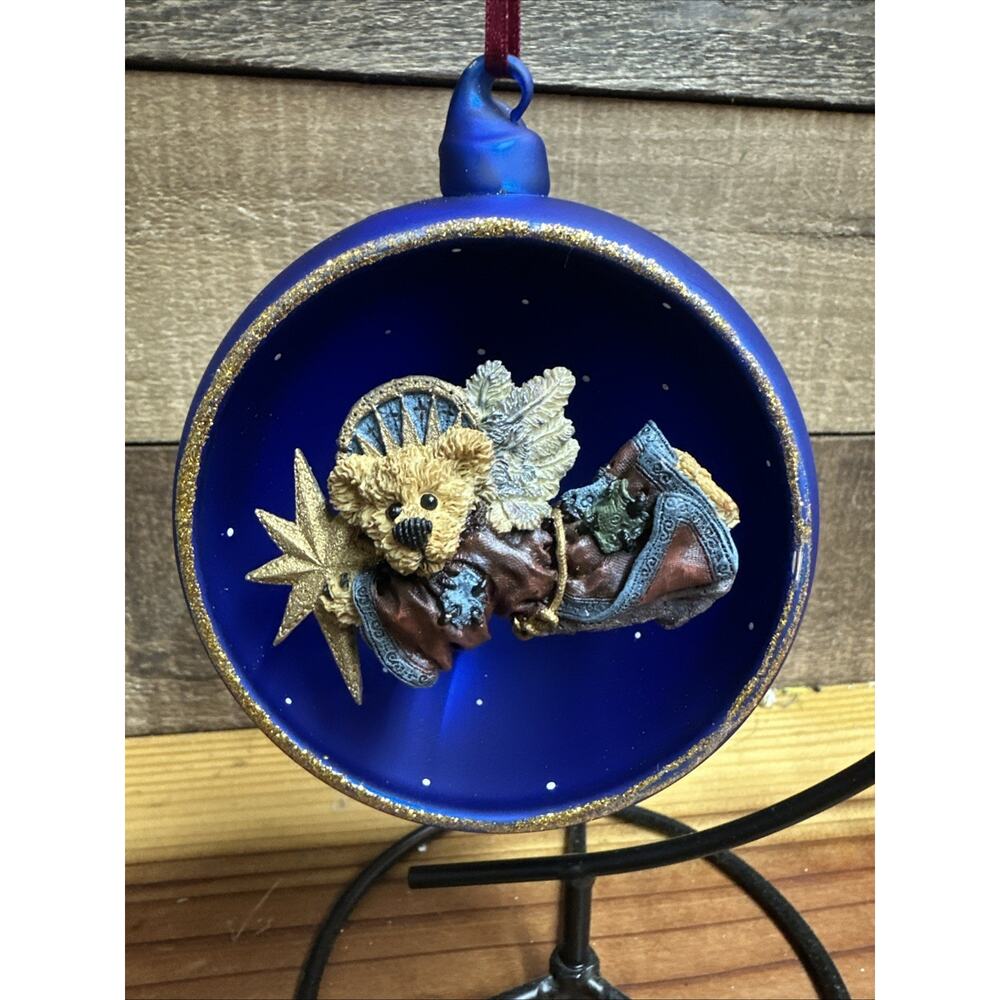 Retired 1997 Boyds Bear Zoe Starlight Christmas Ornament #25951GCC In Box